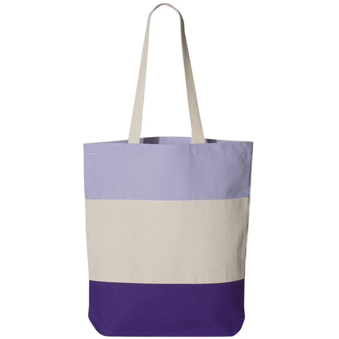 Q-Tees 11L Tri-Color Tote