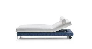 Ray Outdoor Fabric Chaise Longue