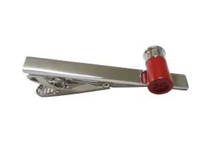 Red Shot Gun Shell Tie Clips