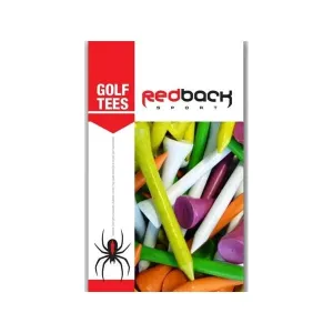 Redback 55mm Wooden Golf Tees - 15 Pack