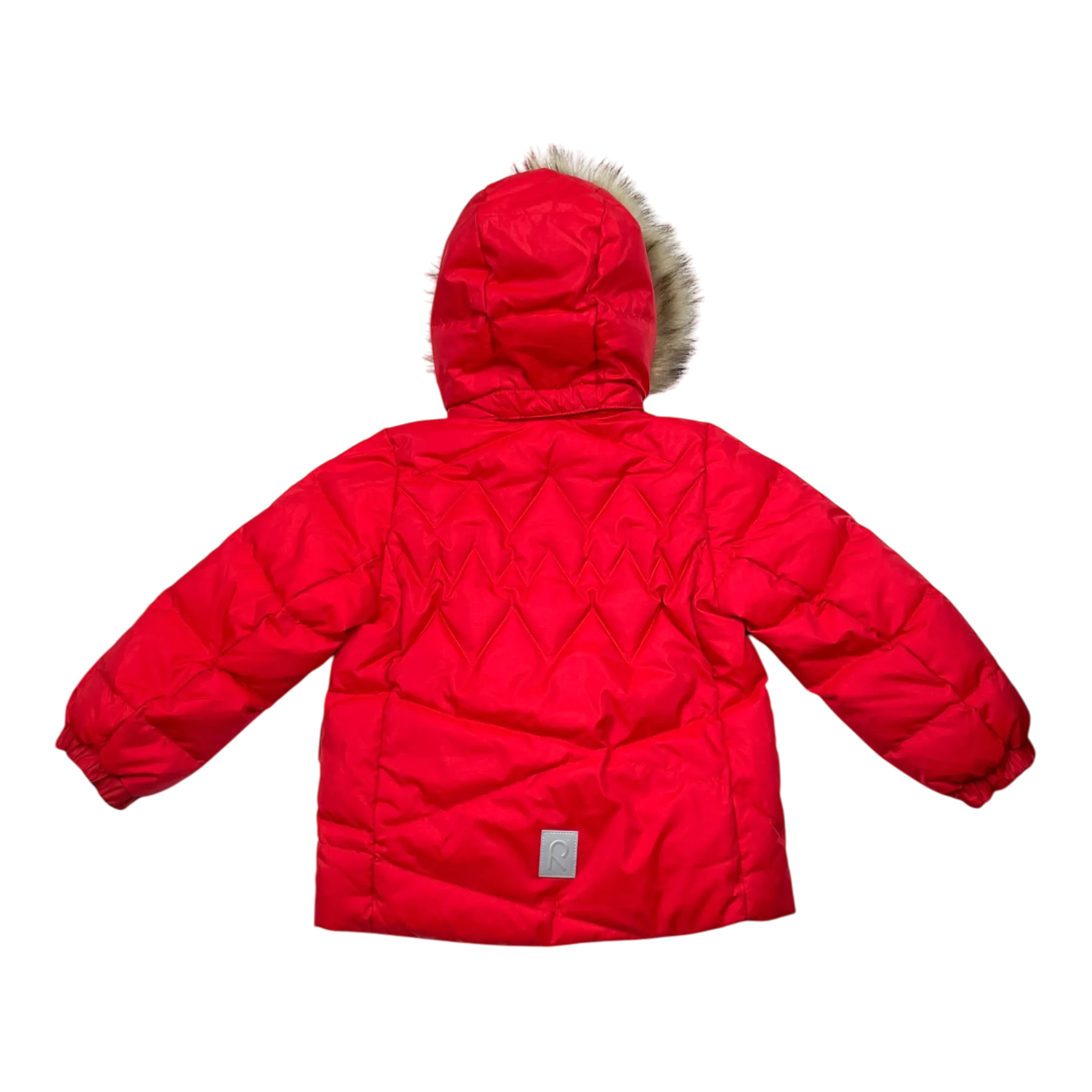 Reima winter down jacket, red | 104cm