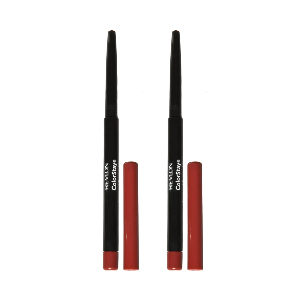 Revlon ColorStay Lipliner with SoftFlex, Raisin 640 (2-Pack)