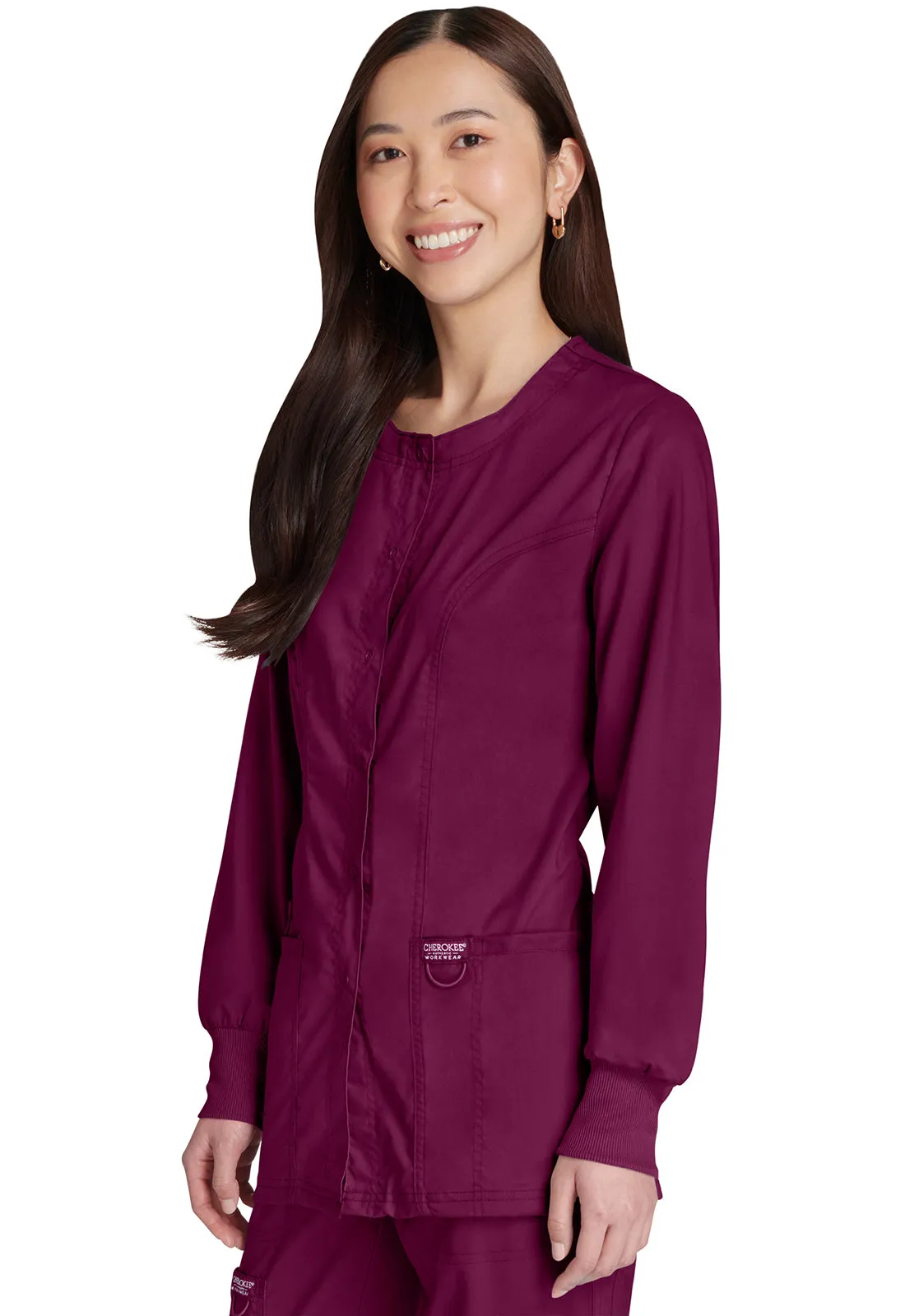 Revolution WW310 Snap Front Jacket Wine