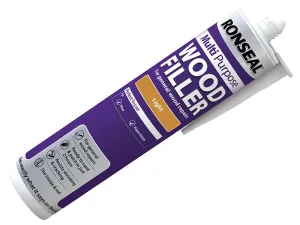 Ronseal Multi Purpose Wood Filler Cartridge Light 310Ml