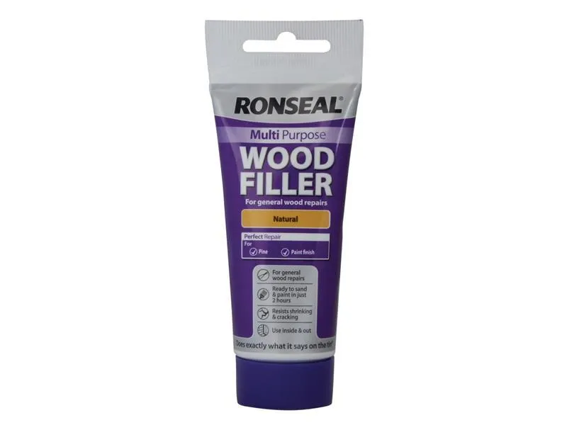 Ronseal Multi Purpose Wood Filler Tube Natural 100G