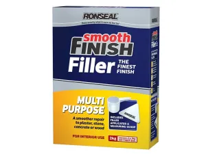 Ronseal Smooth Finish Multi Purpose Wall Powder Filler 2Kg