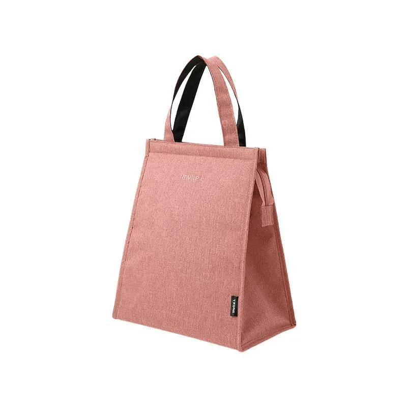 S Size Lunch Bag Thermal Insulated Box Bento Pouch Food Tote Office Work School Picnic