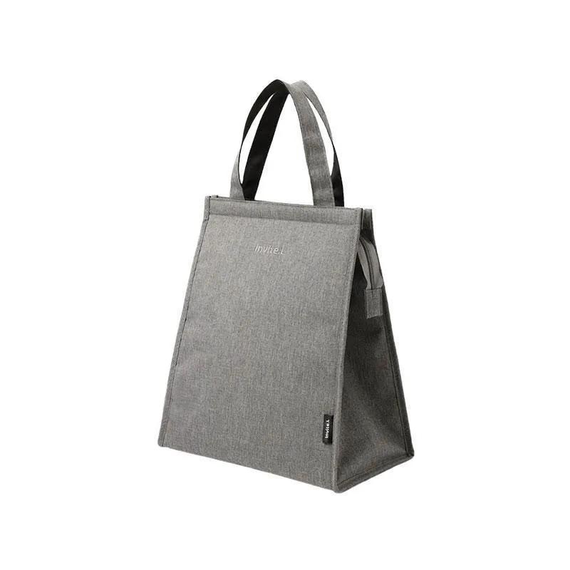 S Size Lunch Bag Thermal Insulated Box Bento Pouch Food Tote Office Work School Picnic