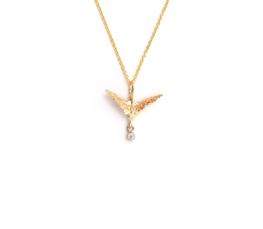 Sand Dollar Dove Necklace