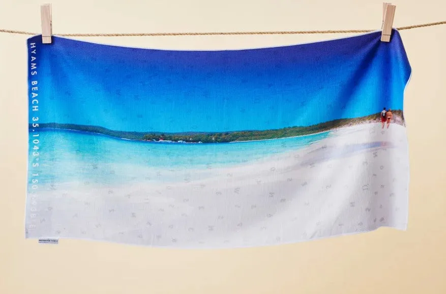 Sand Free Beach Towel by Destination Label- Hyams Beach