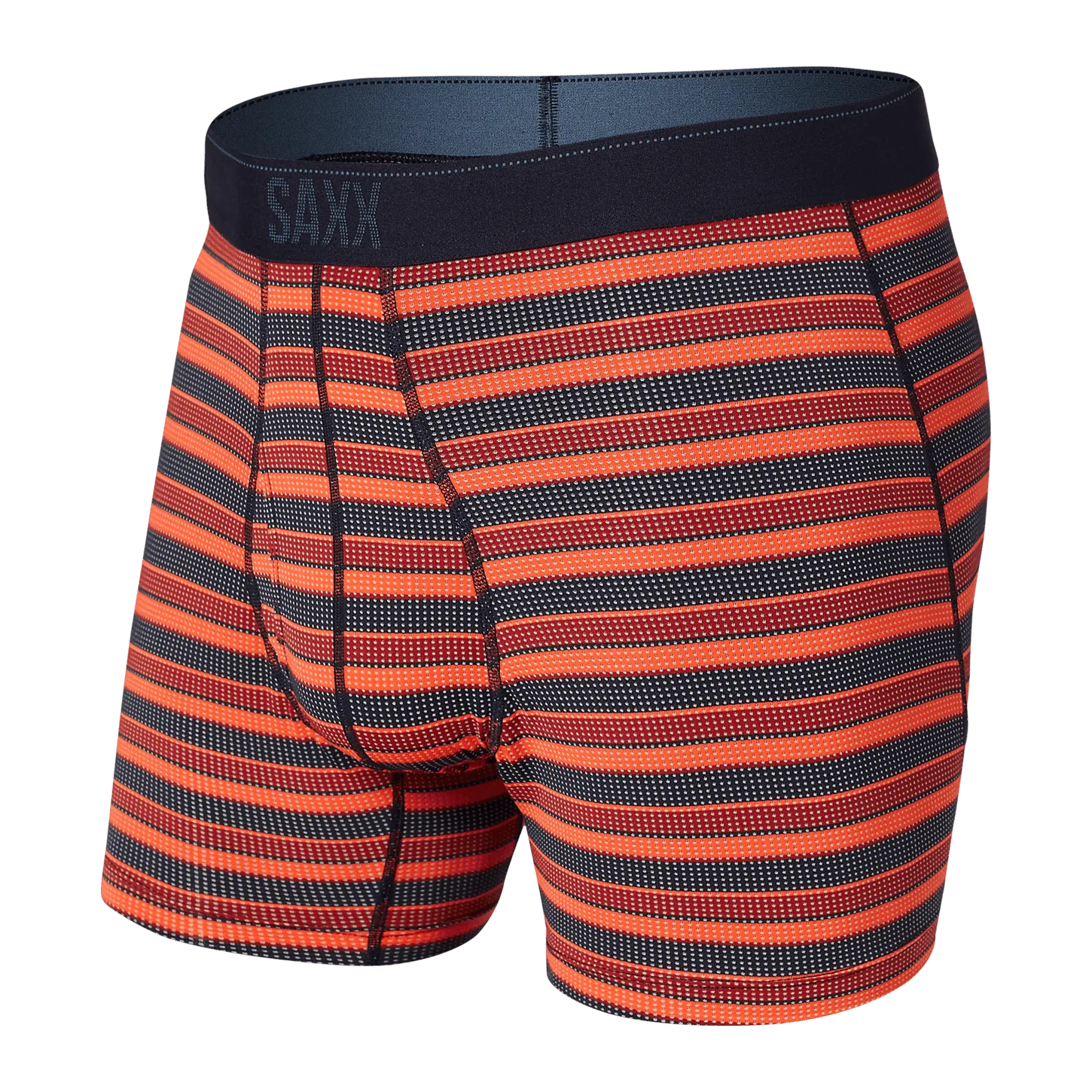 Saxx Quest Boxers - Red Solar Stripe
