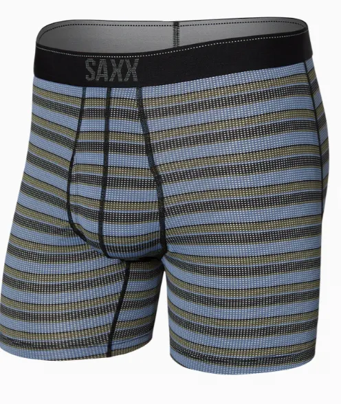 Saxx Quest QDM Boxer Brief Fly-Solar Stripe-Twilight