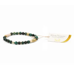 Scout Curated Wears Intermix Stone Stacking Bracelet - African Turquoise