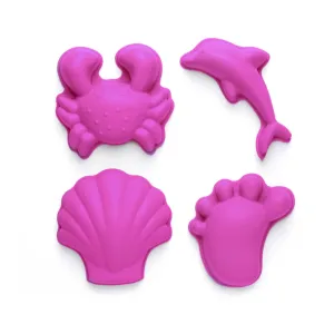 Scrunch Sand Footprint Mould Set - Neon Purple