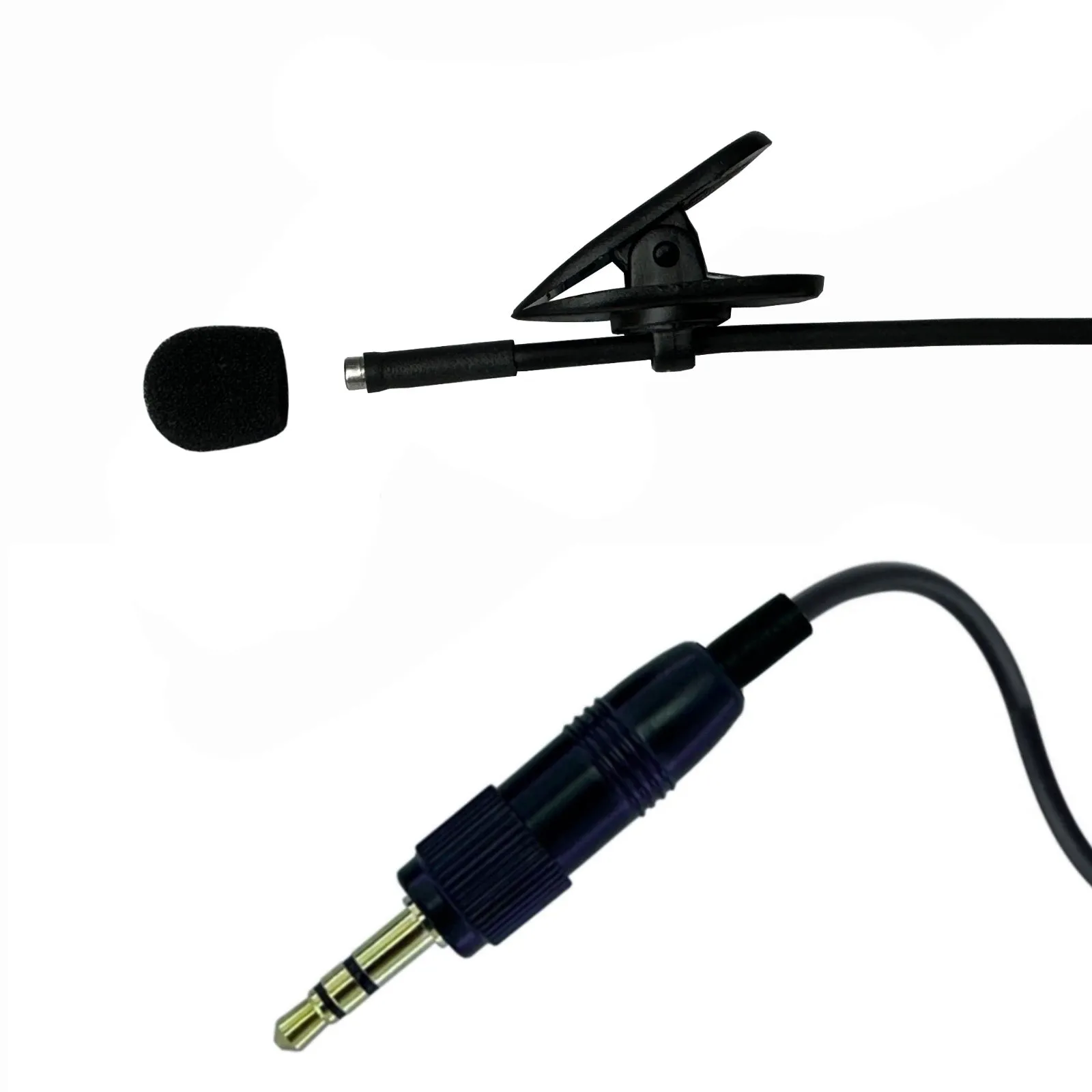 Sennheiser Lavaliere Microphones with 3.5mm Locking Jack Plug for Wireless Body Pack Radio Transmitter