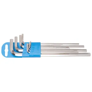 Set Of Hexagon Wrenches, Long Type On Plastic Clip