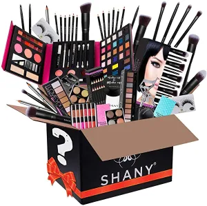 SHANY Gift Surprise - AMAZON EXCLUSIVE - All in One Makeup Bundle - Includes Pro Makeup Brush Set, Eyeshadow Palette,Makeup Set or Lipgloss Set and etc. - COLORS & SELECTION VARY