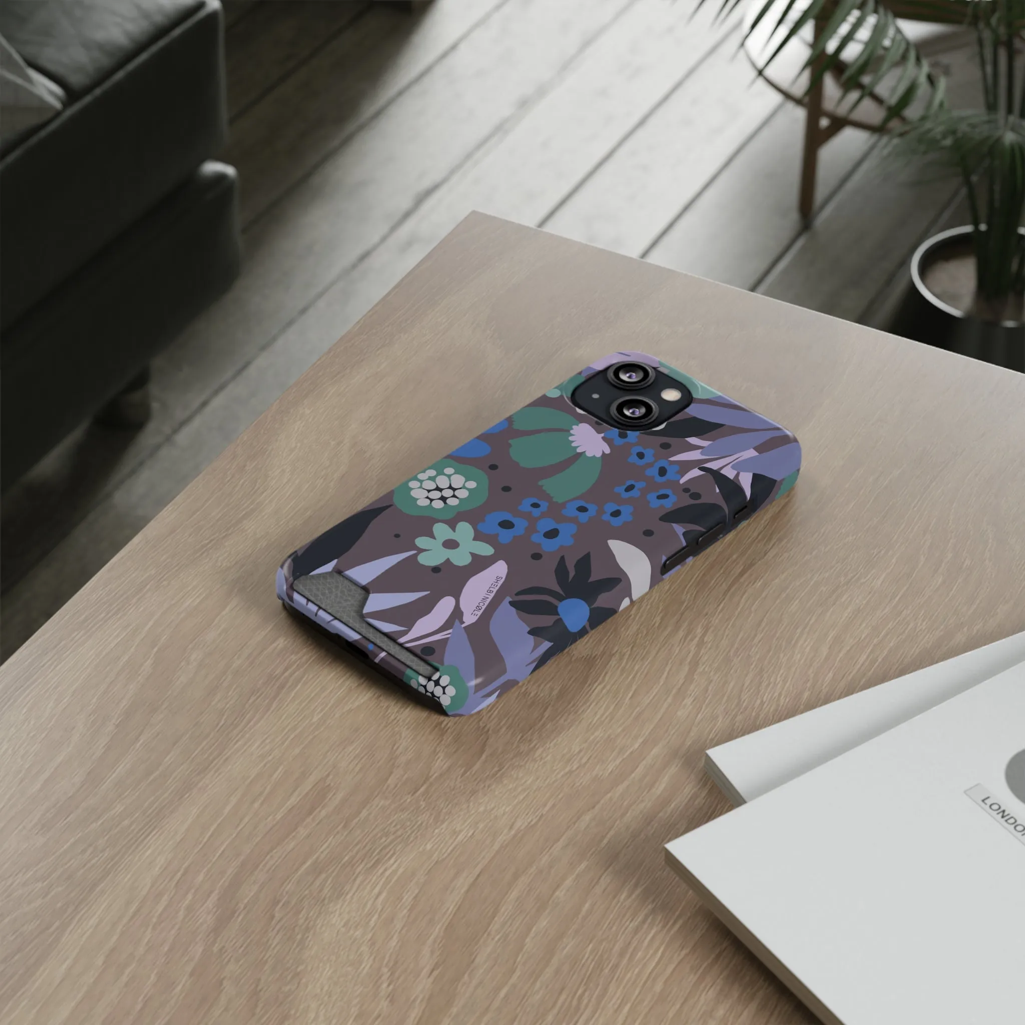 Shelbi Nicole Phone Case With Card Holder