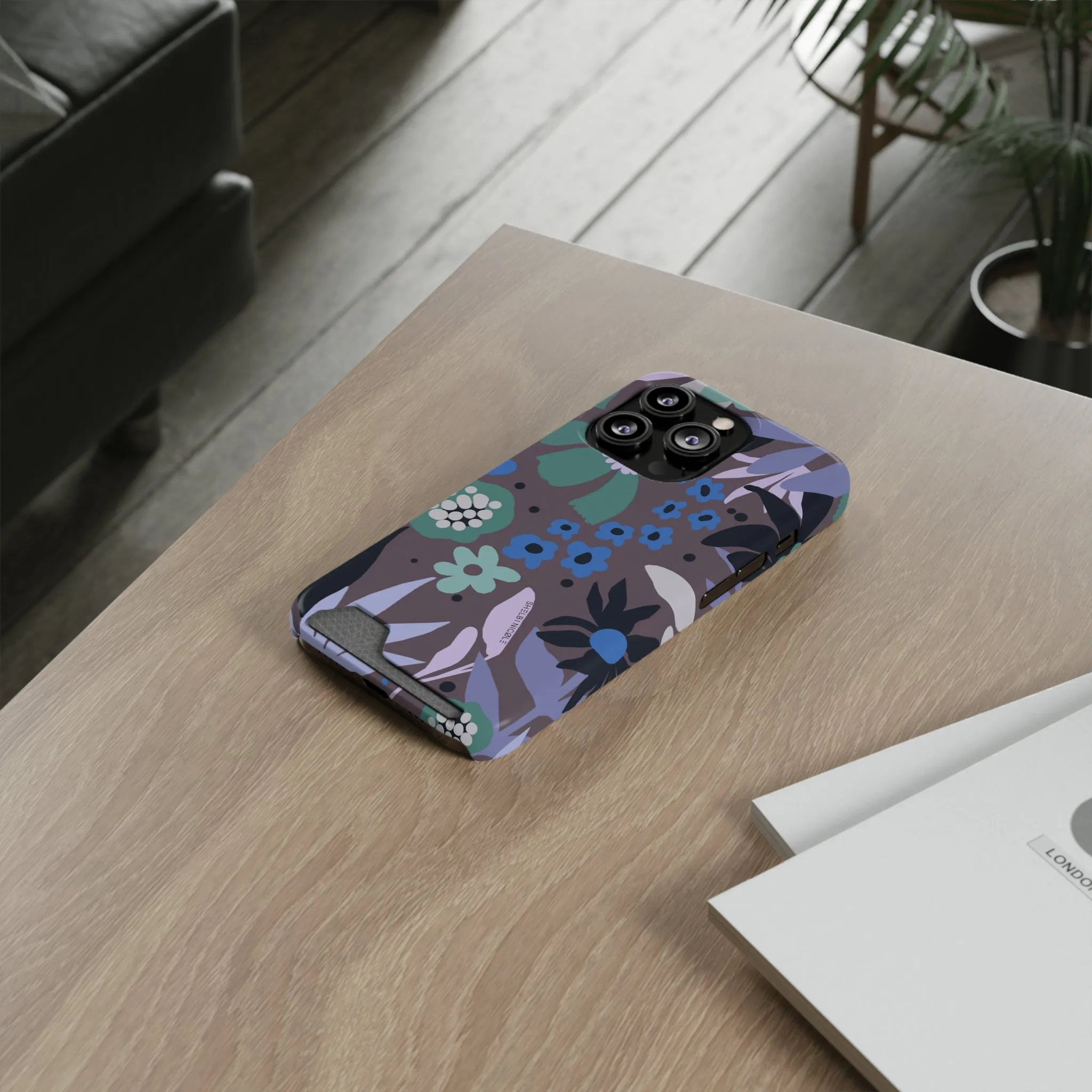 Shelbi Nicole Phone Case With Card Holder