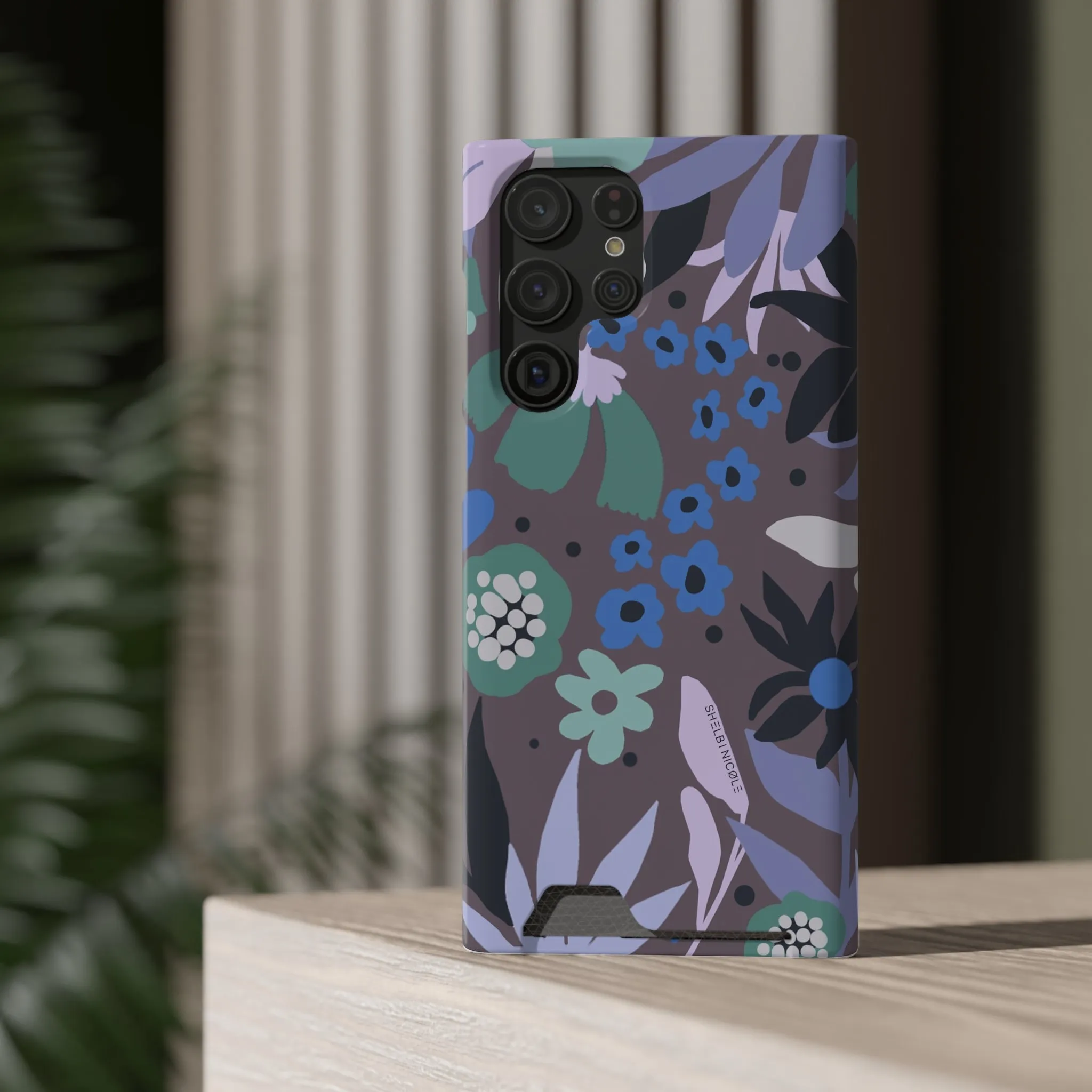 Shelbi Nicole Phone Case With Card Holder