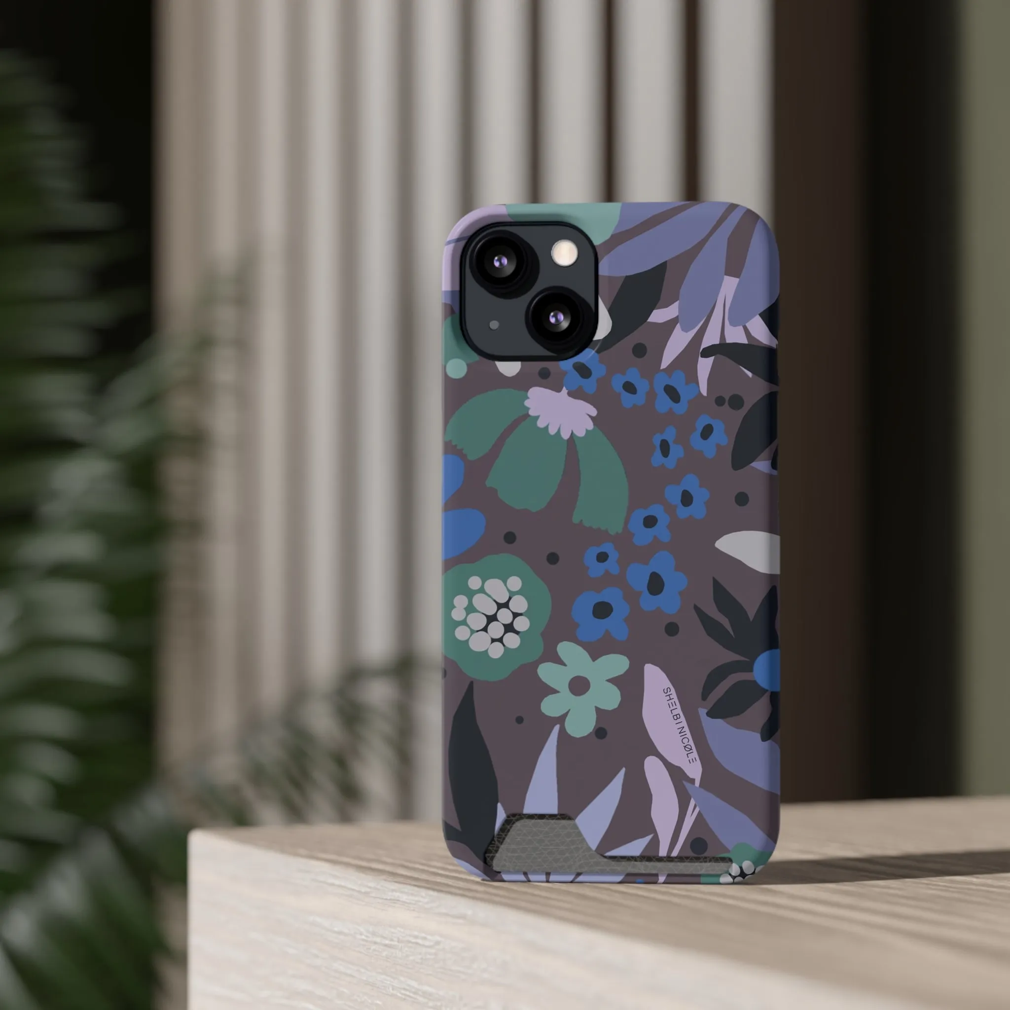 Shelbi Nicole Phone Case With Card Holder