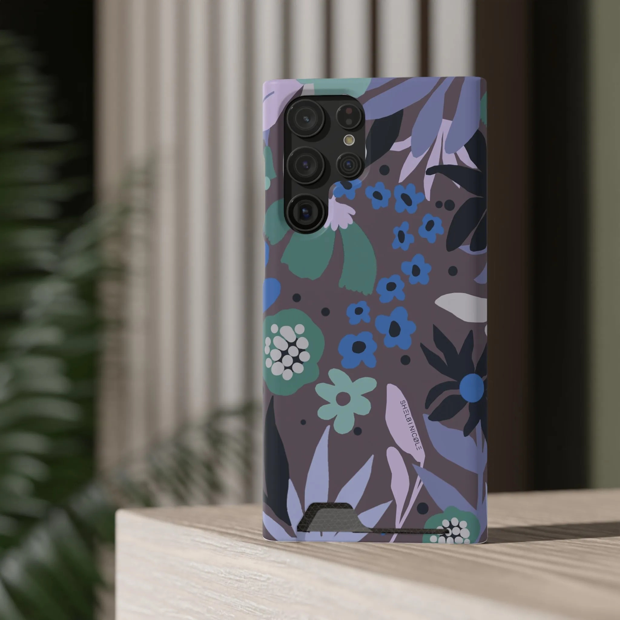 Shelbi Nicole Phone Case With Card Holder