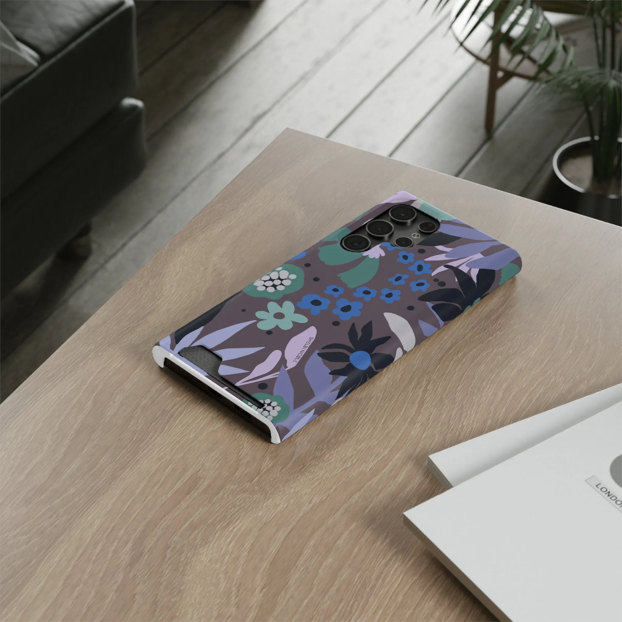 Shelbi Nicole Phone Case With Card Holder
