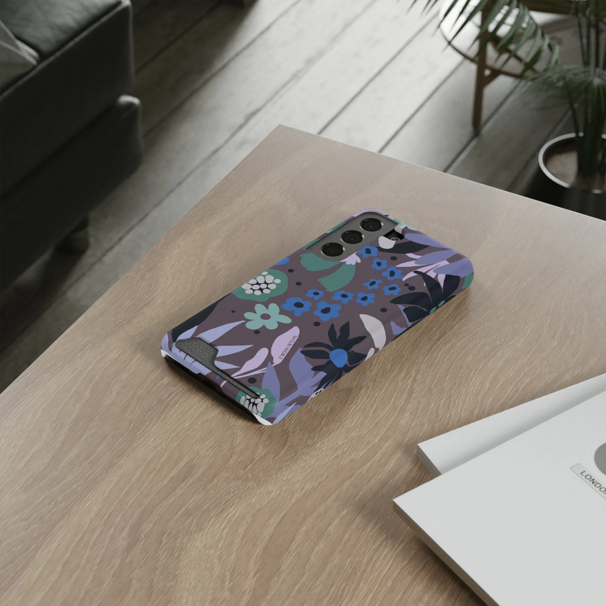 Shelbi Nicole Phone Case With Card Holder