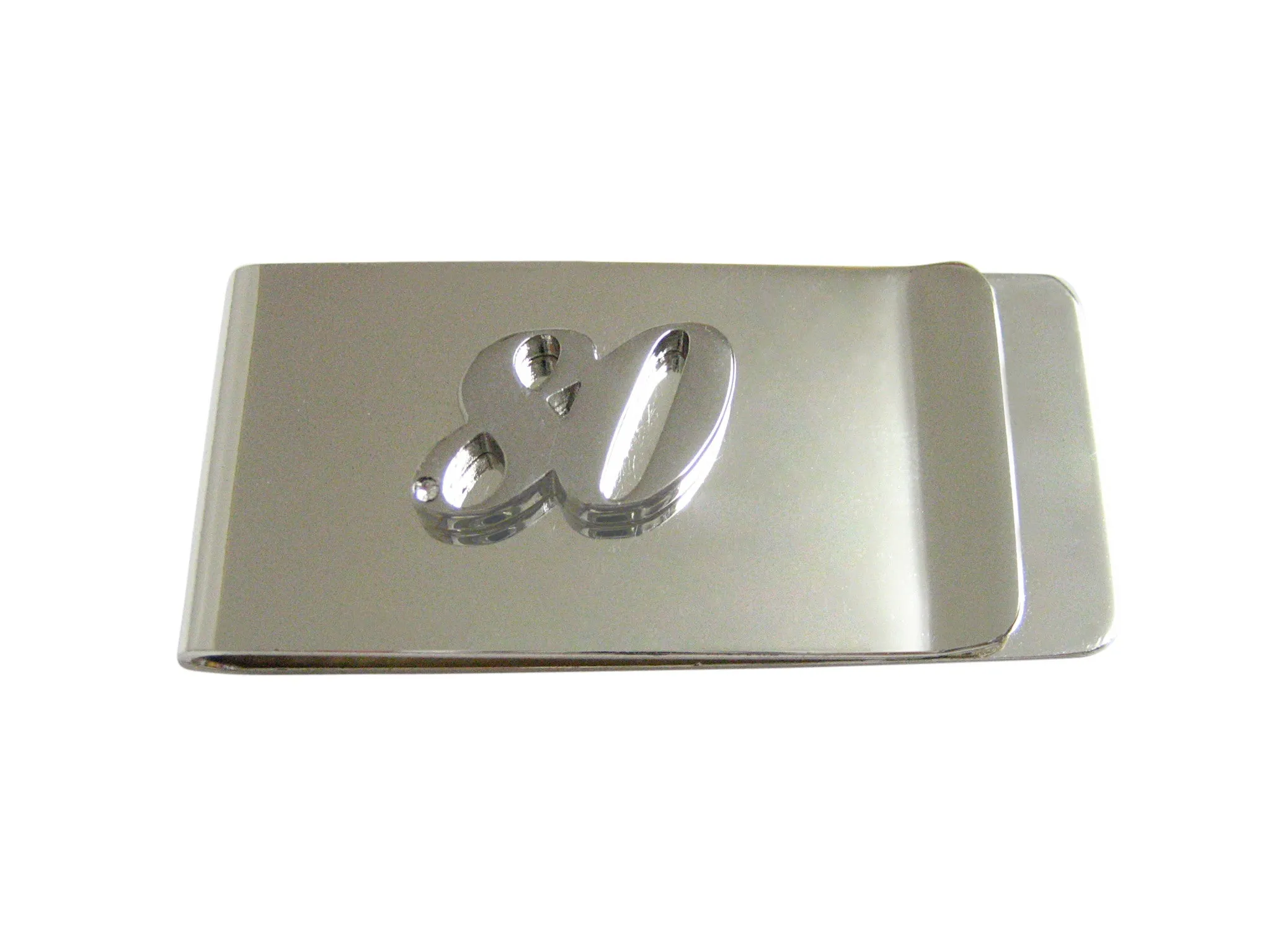Silver Toned 80 Years Money Clip