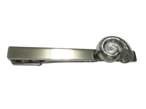 Silver Toned Snail Tie Clip