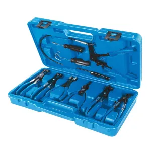 SILVERLINE HOSE CLIP REMOVAL TOOL SET 9PCE 18 - 54MM 984748