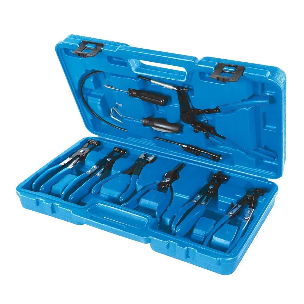 SILVERLINE HOSE CLIP REMOVAL TOOL SET 9PCE 18 - 54MM 984748