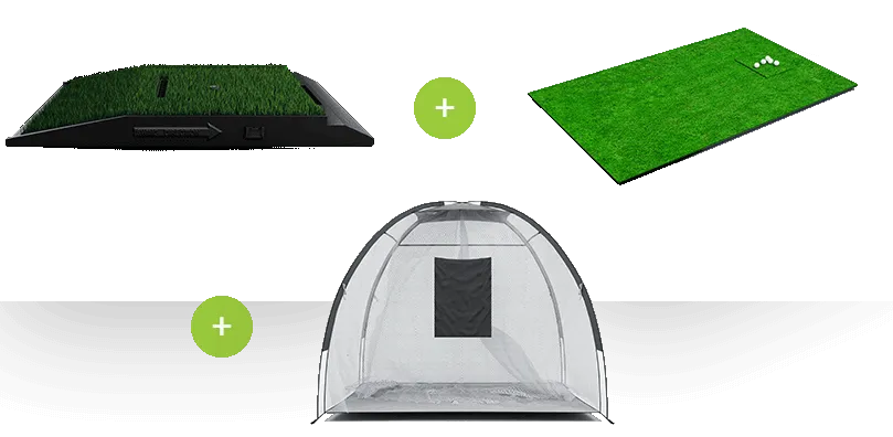 Simulador Optishot con Red - Golf In A Box