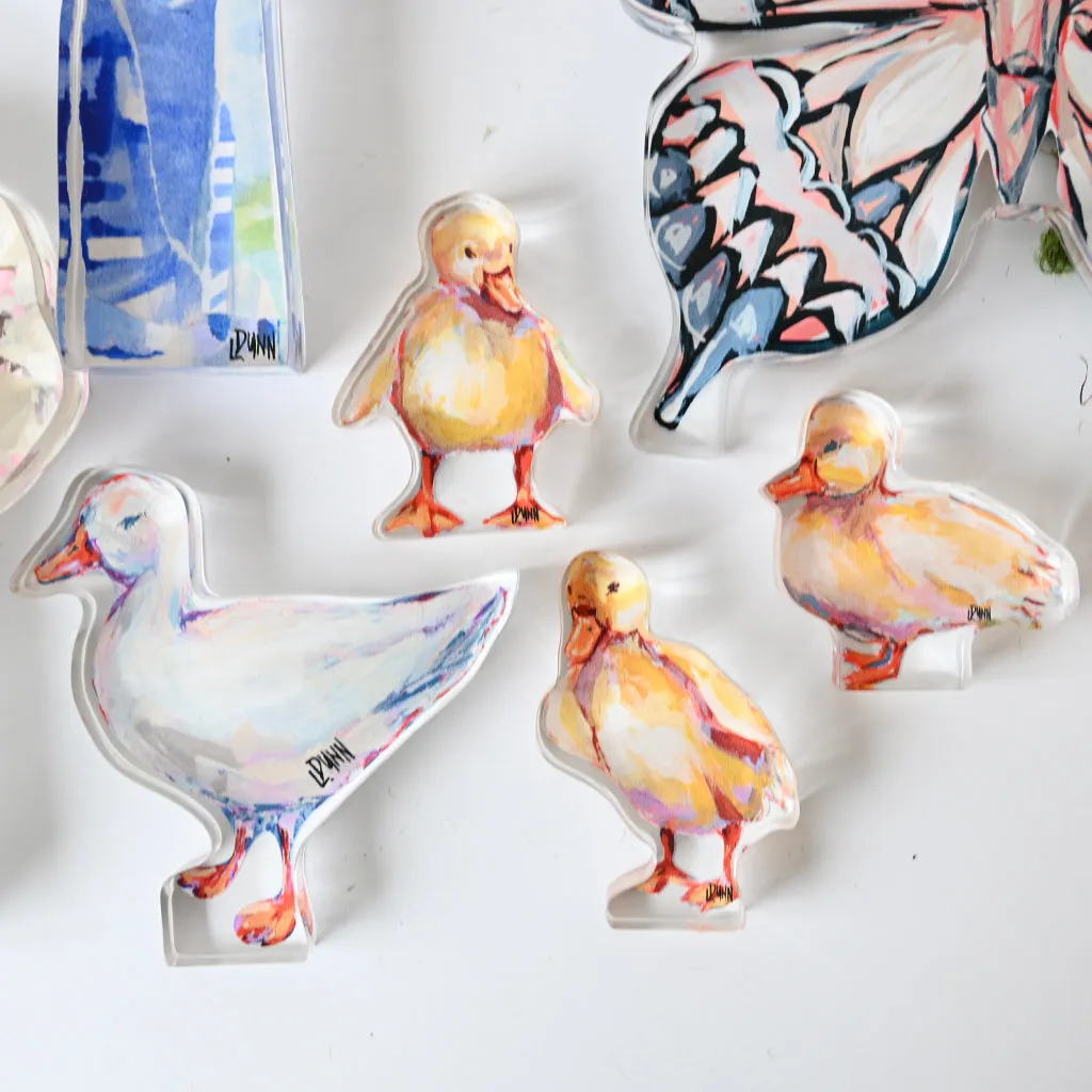 Sitting Duckling Acrylic Block