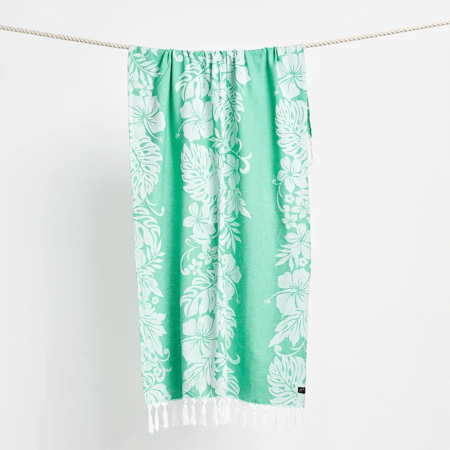 Slowtide Lolo Turkish Towel Green