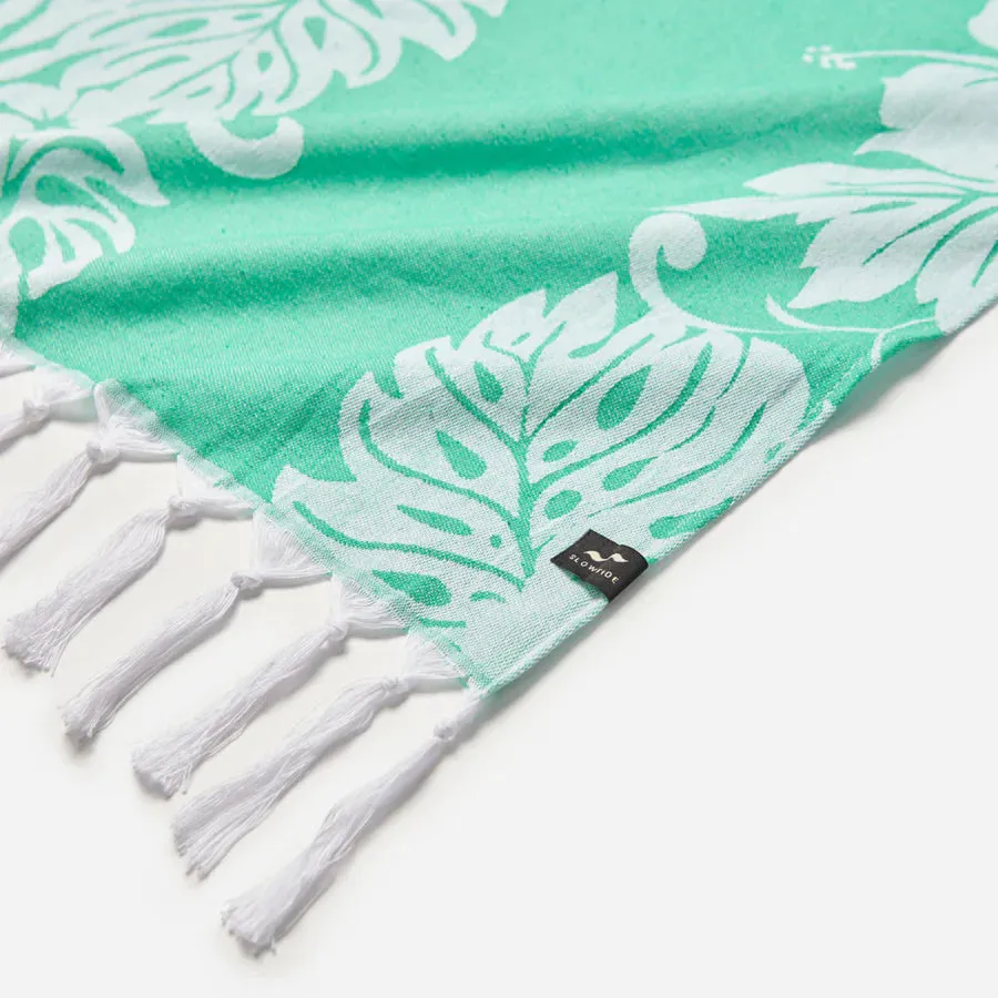 Slowtide Lolo Turkish Towel Green