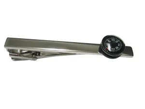 Small Compass Square Tie Clip