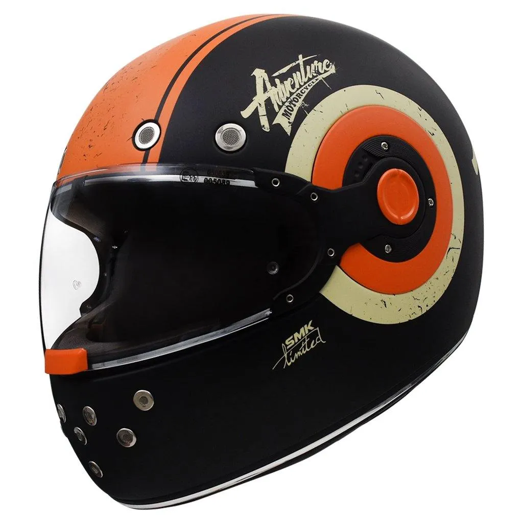 SMK RETRO MOTORCYCLE FULL FACE HELMET
