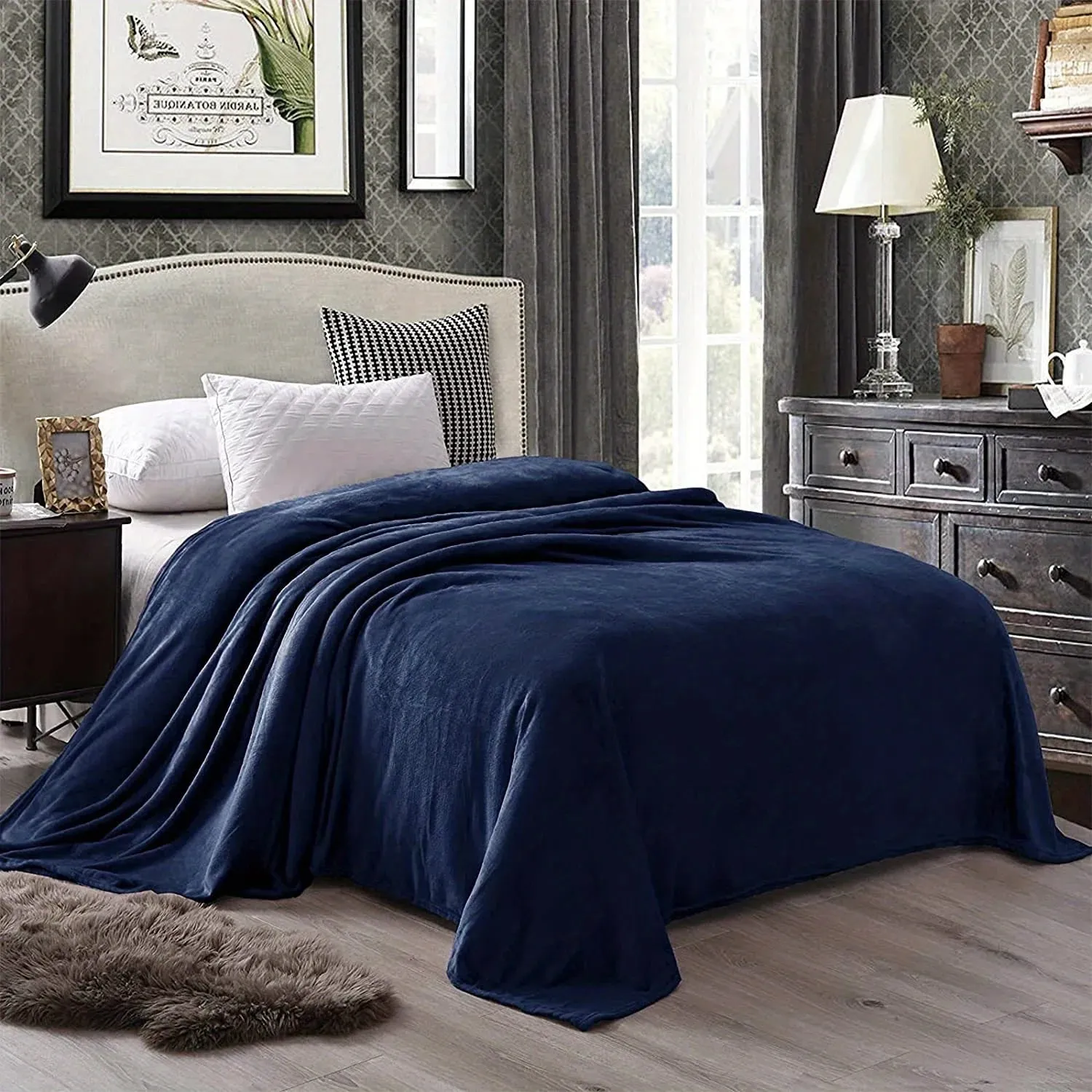 Soft Coral Fleece Warm Throw Blanket