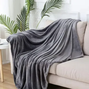 Soft Coral Fleece Warm Throw Blanket