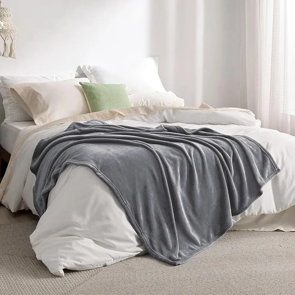 Soft Coral Fleece Warm Throw Blanket