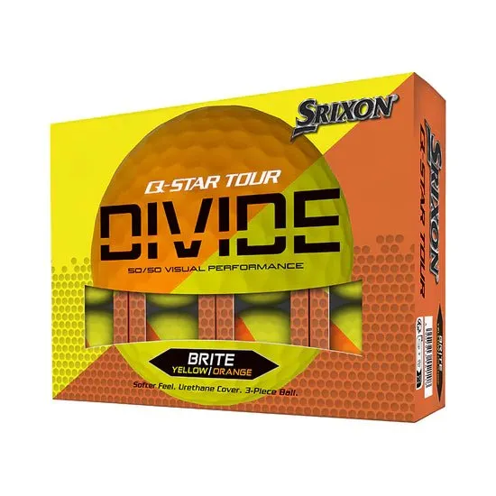 Srixon Q-Star Tour Divide Golf Balls