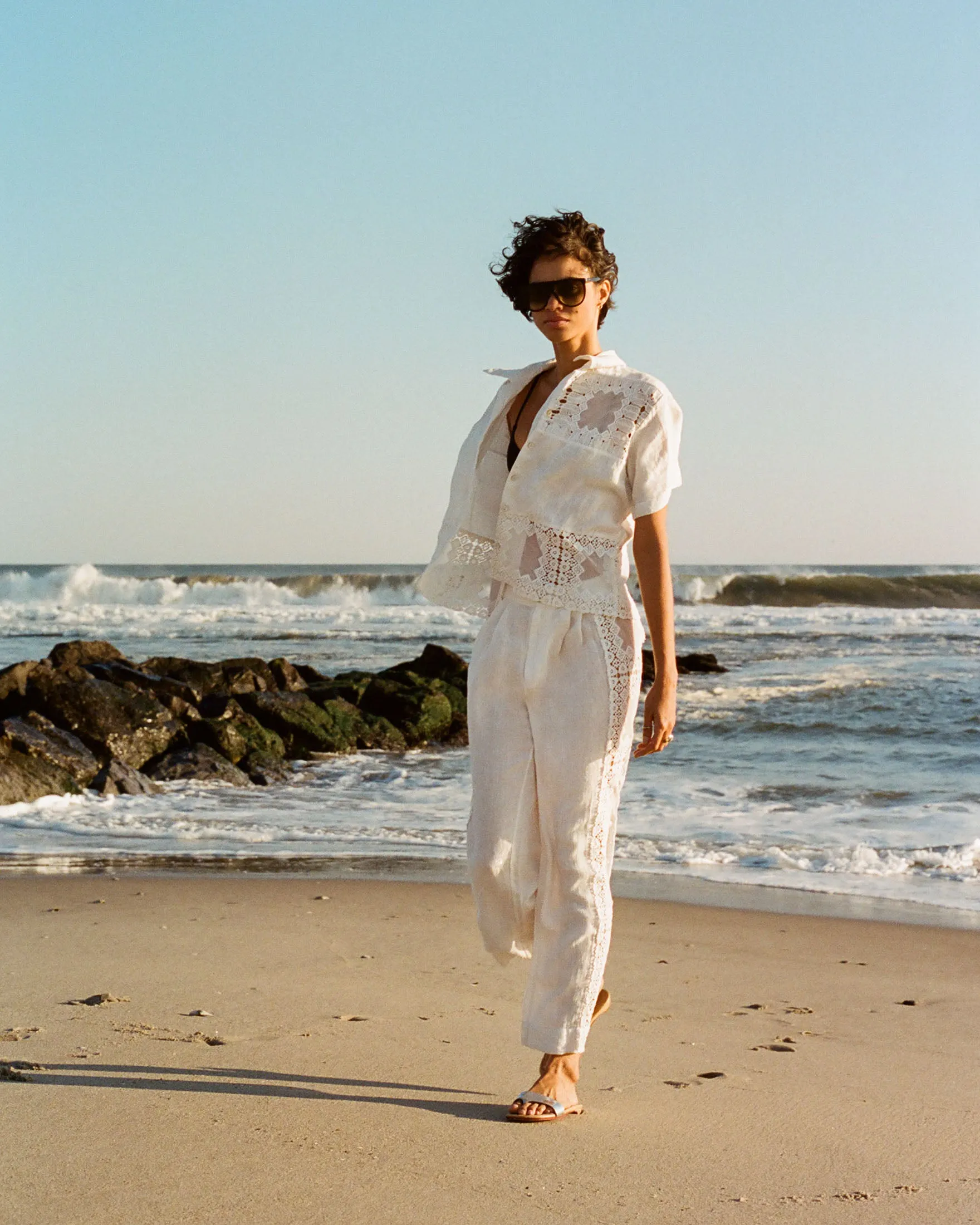 Stevie Picnic Eyelet Shirt