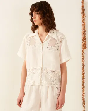 Stevie Picnic Eyelet Shirt
