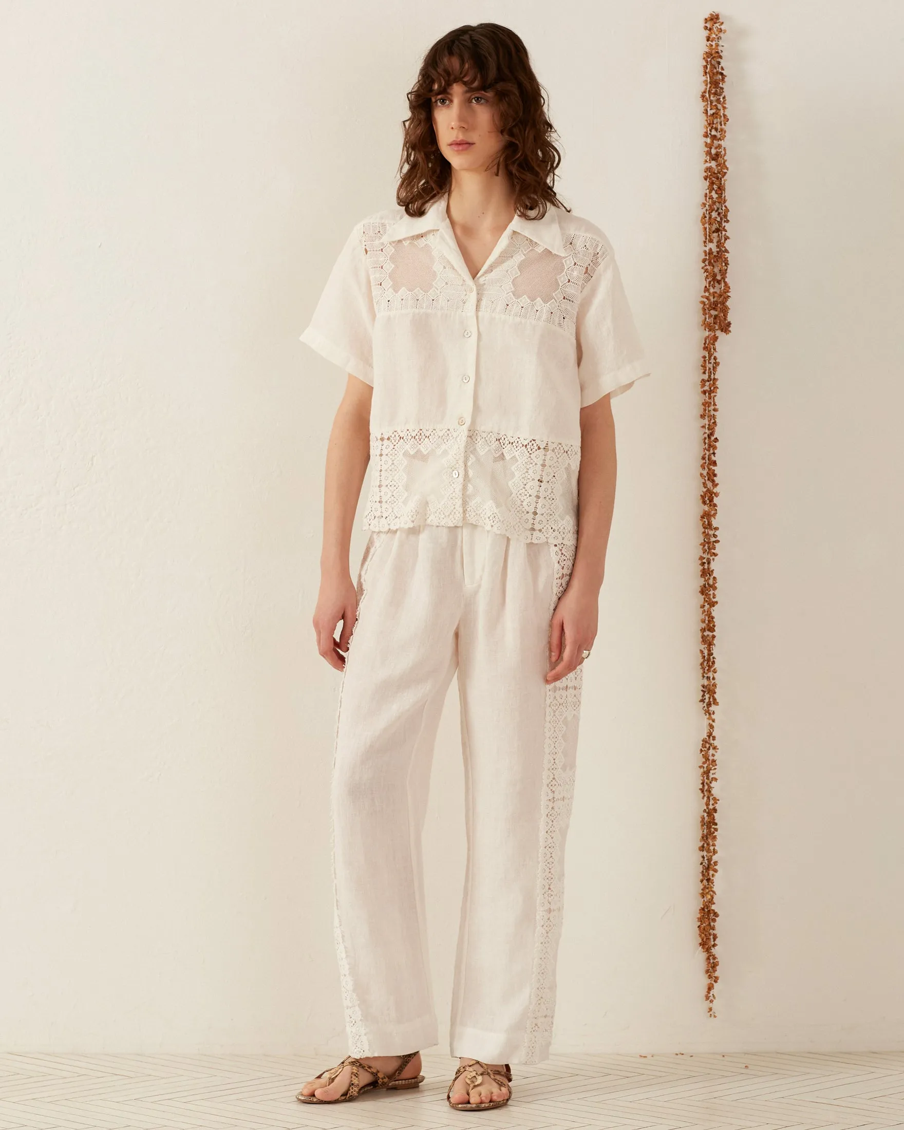 Stevie Picnic Eyelet Shirt