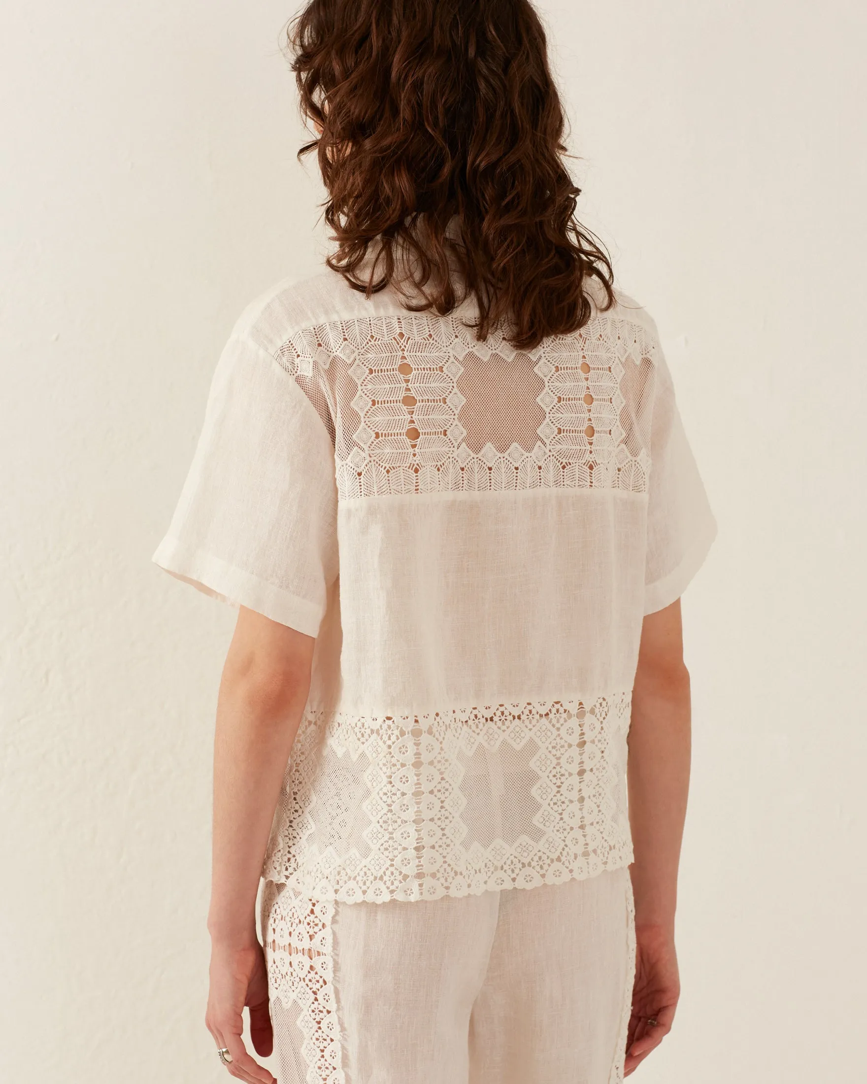 Stevie Picnic Eyelet Shirt