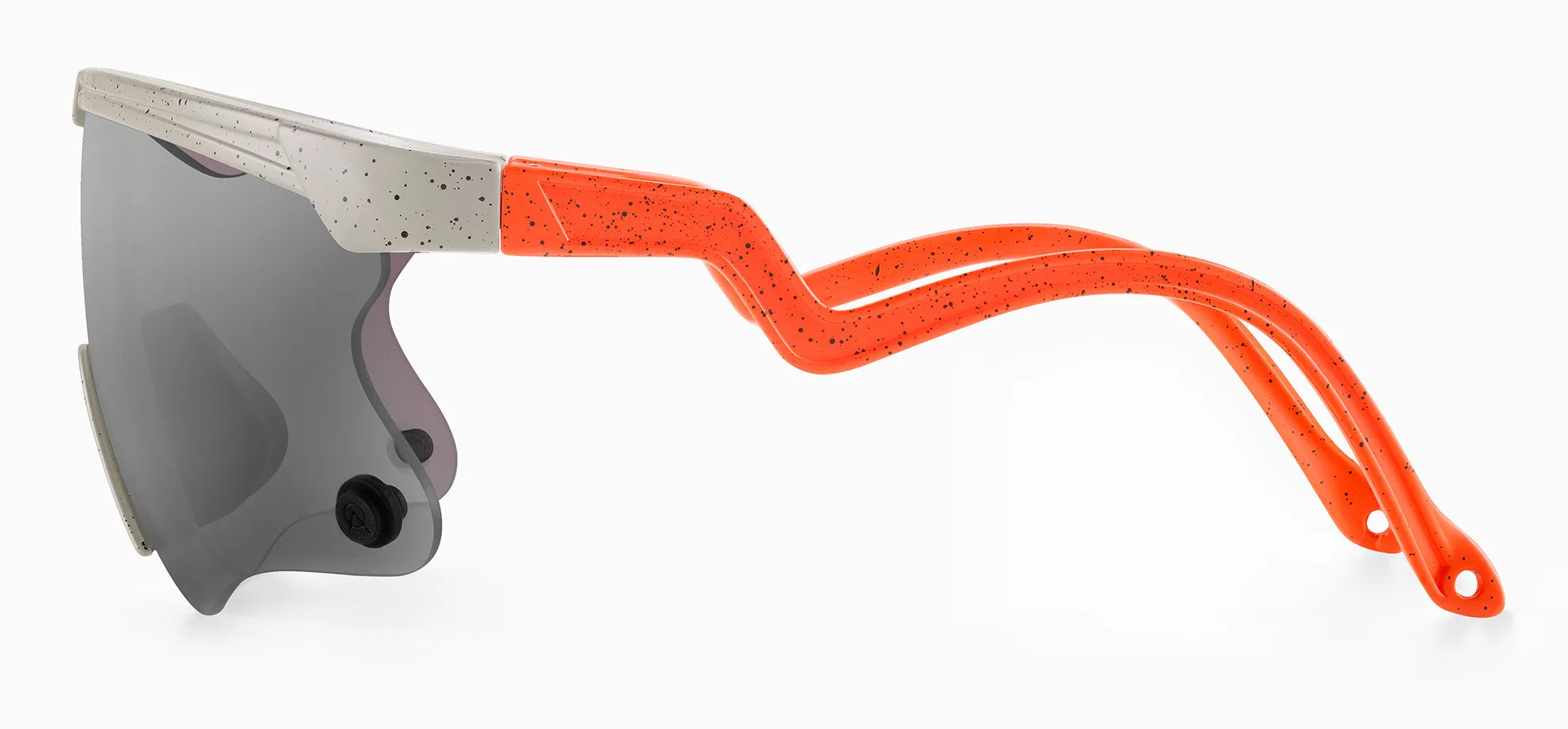 SUNGLASSES ALBA OPTICS DELTA ULTRA VZUM MR ALU GREY ORANGE