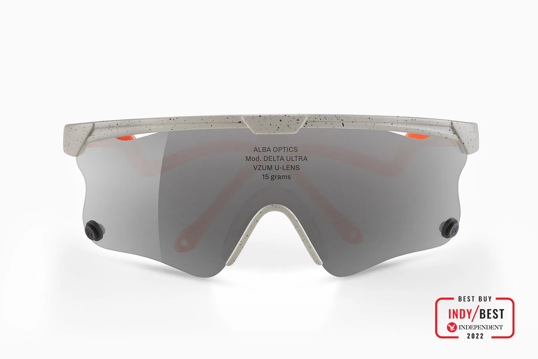 SUNGLASSES ALBA OPTICS DELTA ULTRA VZUM MR ALU GREY ORANGE