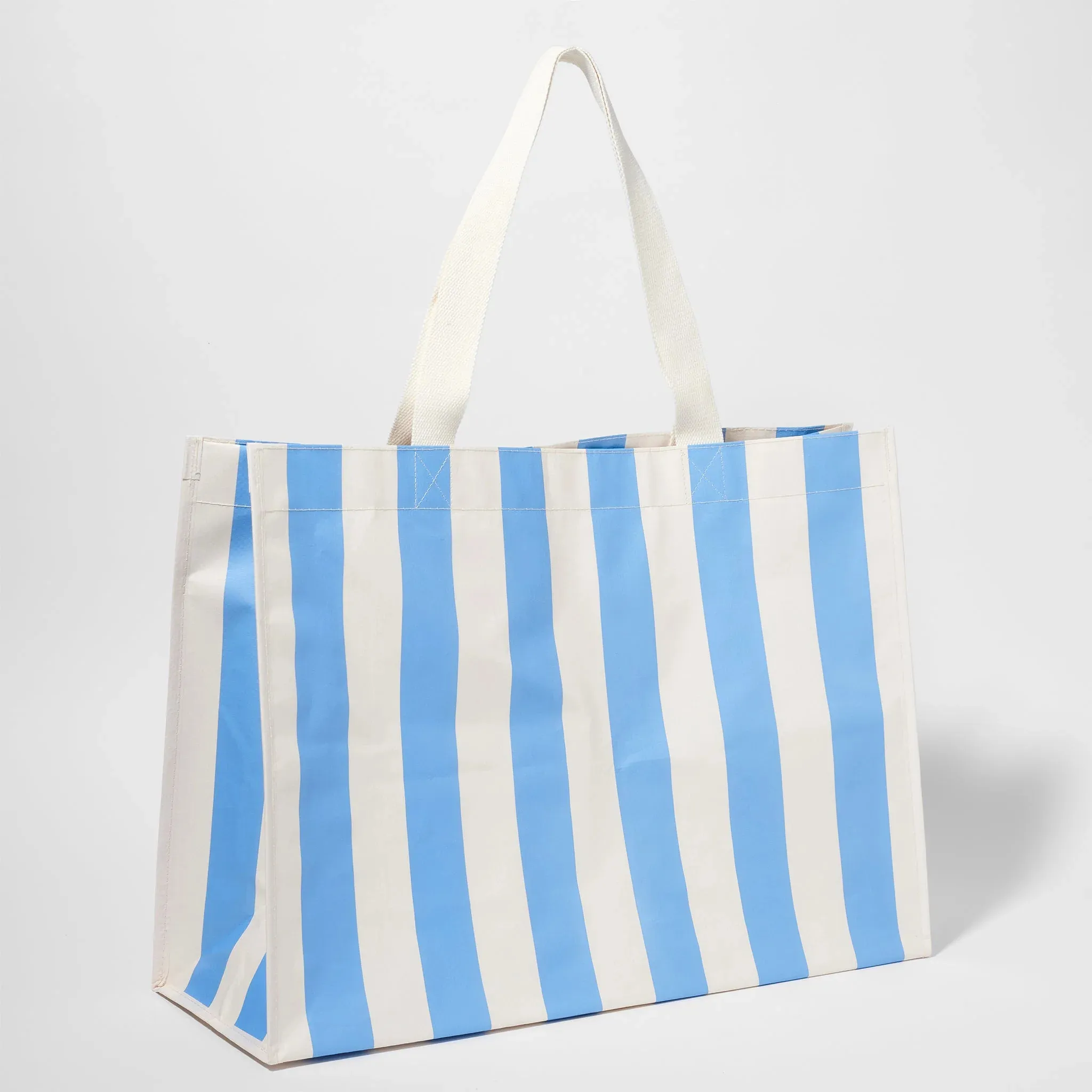 Sunnylife | Carryall Beach Bag | Le Weekend Mid Blue Cream