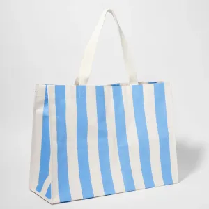 Sunnylife | Carryall Beach Bag | Le Weekend Mid Blue Cream